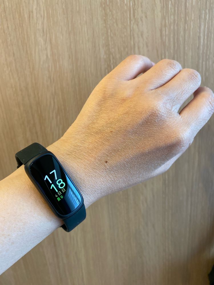 fitbit装着してみた