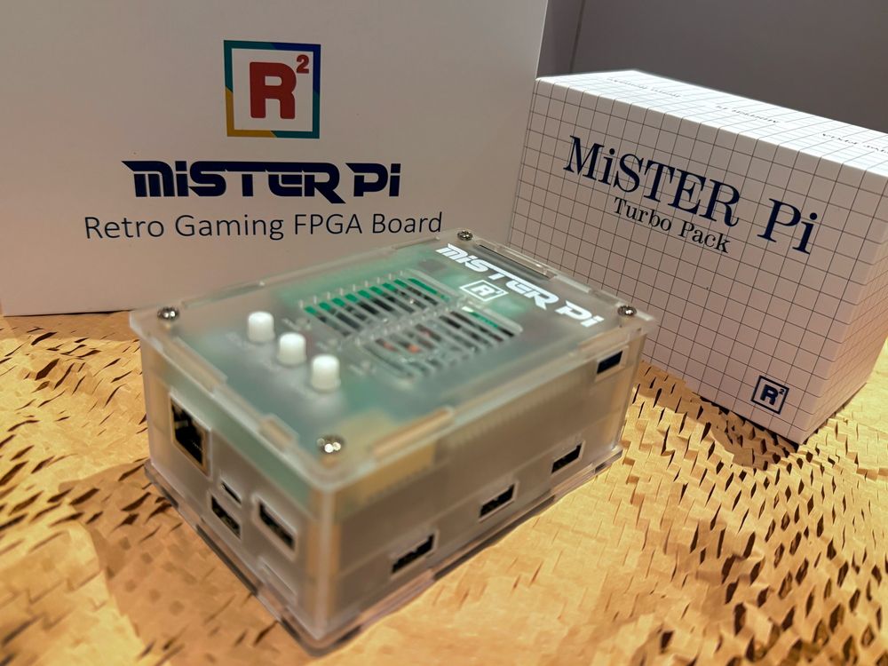 Unboxing a Mister Pi Turbo Pack. Retro Gaming FPGA Board.