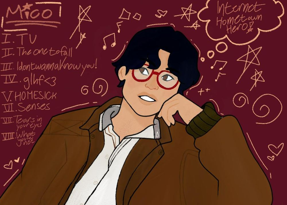 Its a bad drawing of Mico