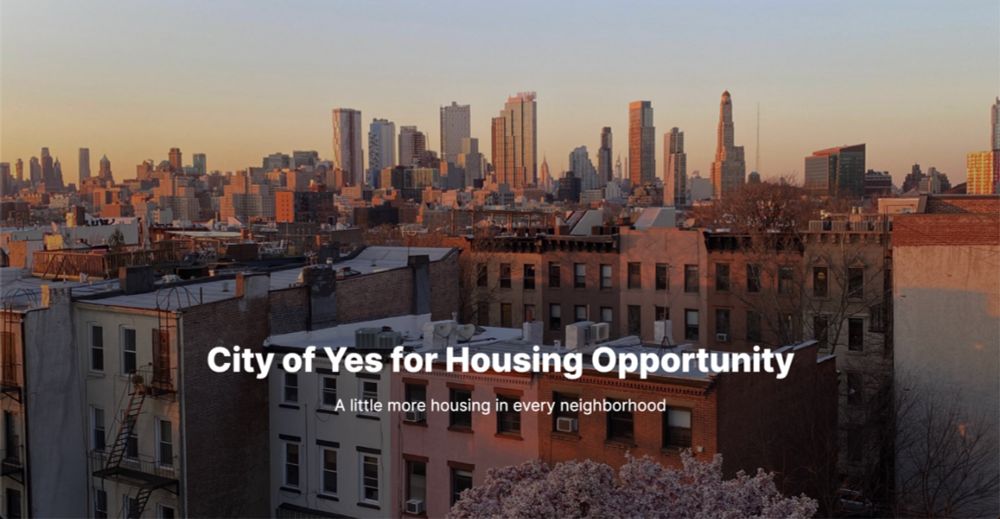 Support City of Yes for Housing Opportunity!