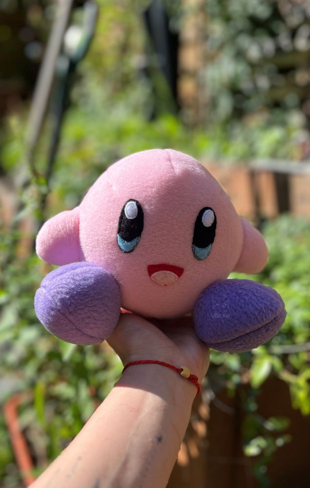 handsewn kirby plush