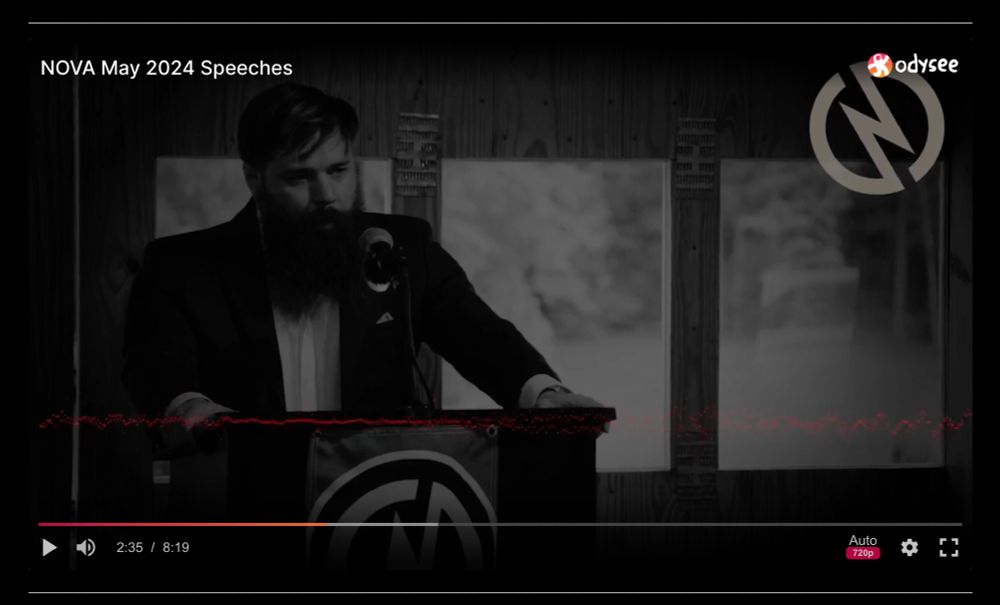 Nazi weirdo Gregory Klaunberg addressing the now defunct Nationalist Coalition. This video is now being branded as the National Organization for Vital Action