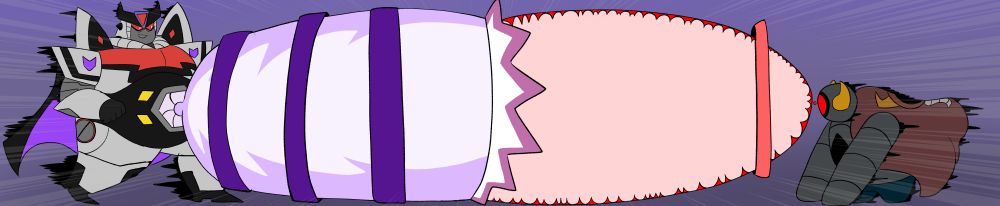 Megaempress (Left) and WILD BOAR (Right) engaging in a beam struggle