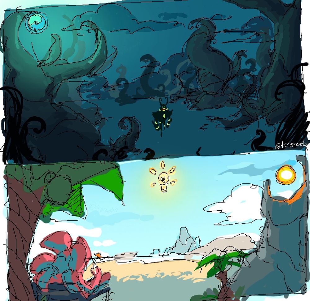 Twisted Roots💿
Green Palms🌴