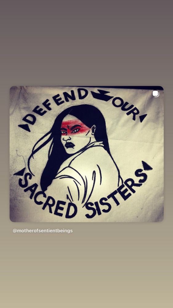 Defend our sacred sisters 
SACRED 
@motherofsentientbeings
