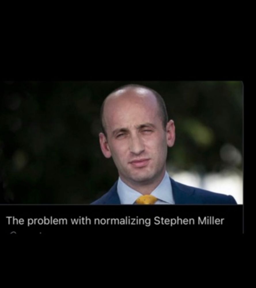 The problem with normalizing Stephen Miller