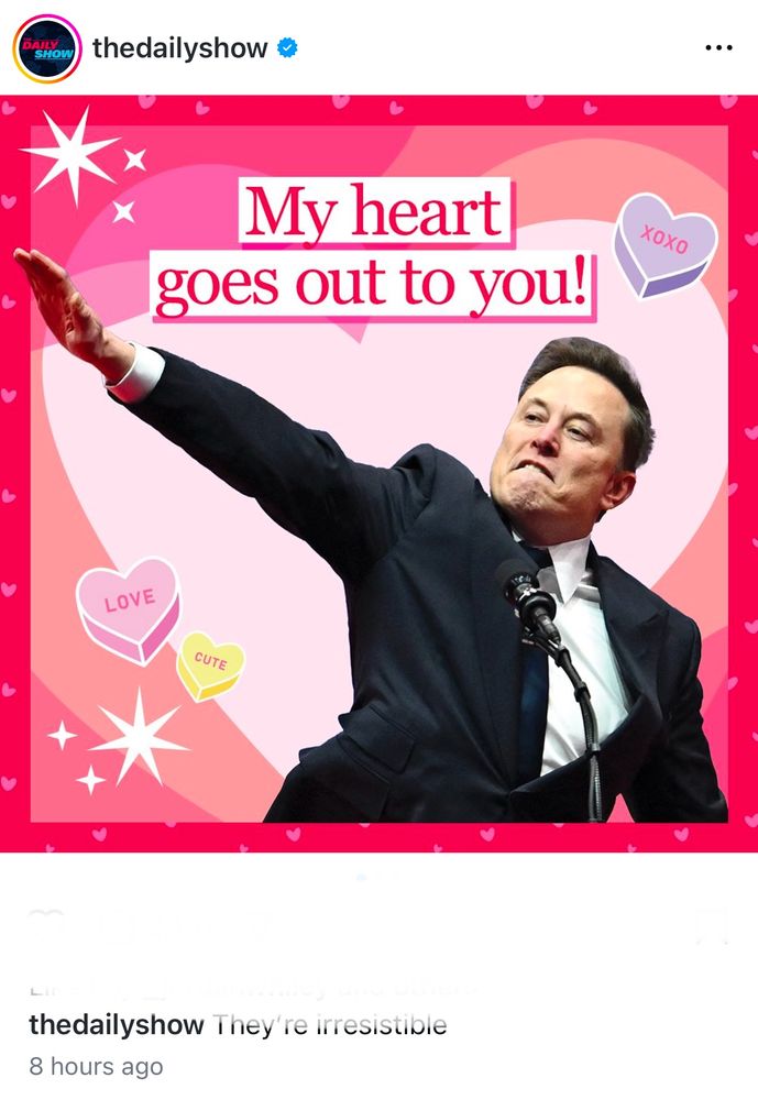 SHOW thedailyshow o My heart goes out to you! XOXO LOVE CUTE thedailyshow They're irresistible 8 hours ago