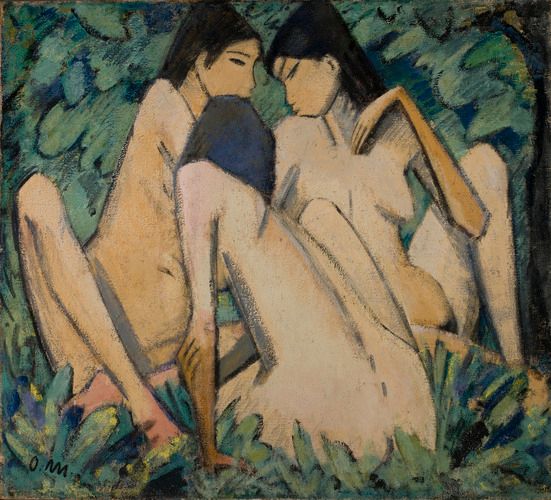 Three Women in a Wood