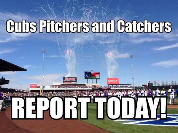 MLB Pitchers and Catchers report to Spring Training, 2025.