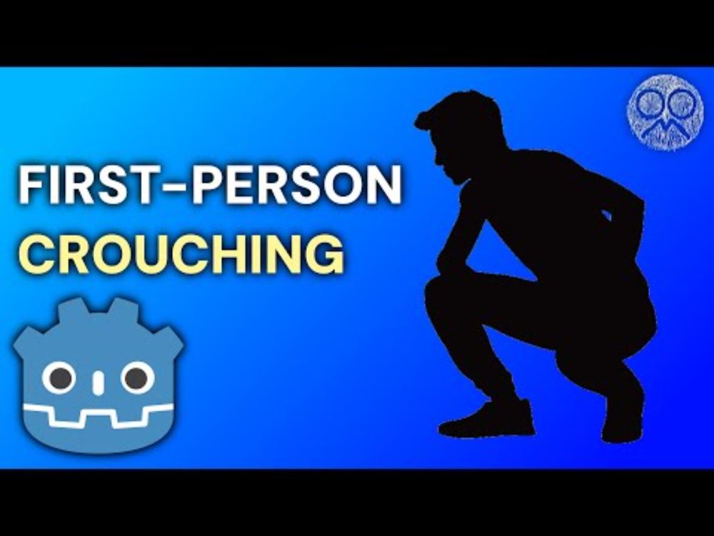 First-Person Crouching in Godot 4 (Godot 4 Tutorial)