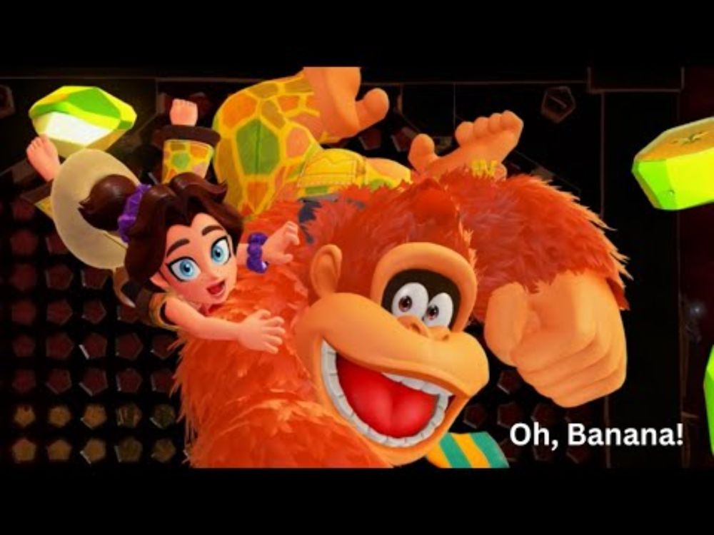 Collecting LOTS of Bananas! [Donkey Kong Bananza Part 2]