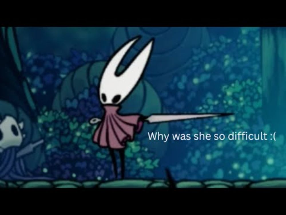 I faced Hornet for the first time... (Hollow Knight Part 3)