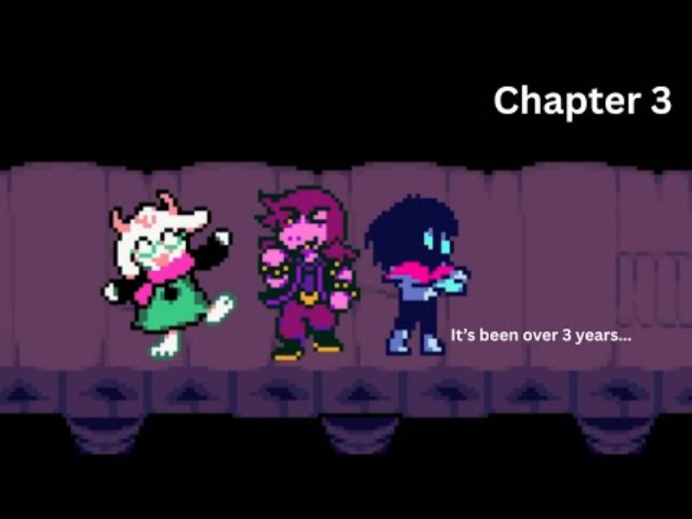 IT'S FINALLY HERE!!! (Deltarune Chapter 3)