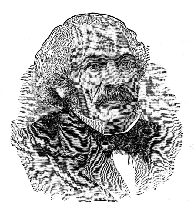 Pen and ink drawing of a Black Victorian gentleman