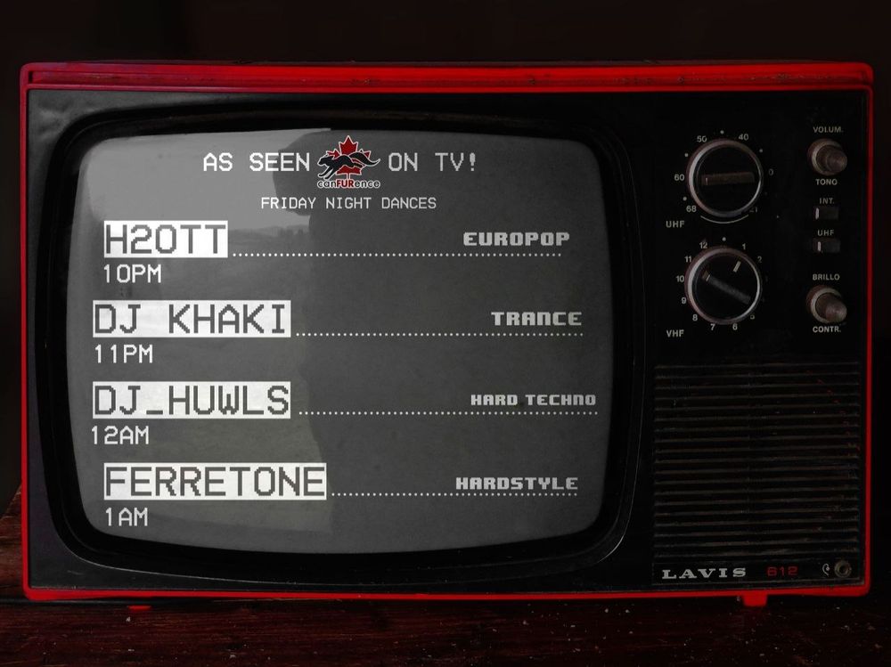 Schedule for Friday dances