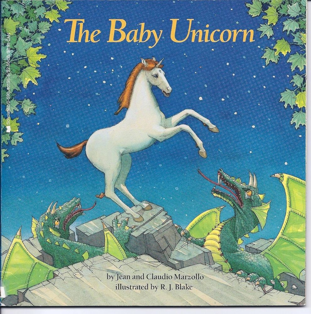 "The Baby Unicorn" book cover
