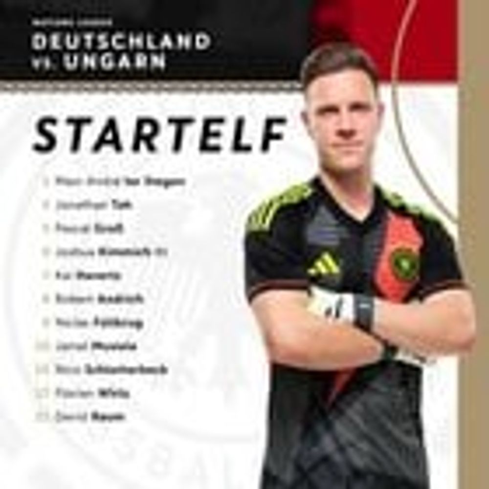 Nationalmannschaft: Mit dieser Elf starten wir heute gegen Ungarn