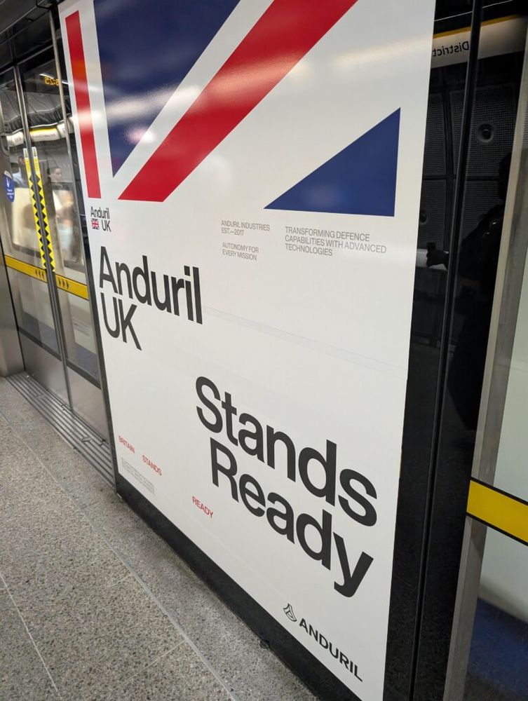 All of those Union Jacks and they are US HQ'd