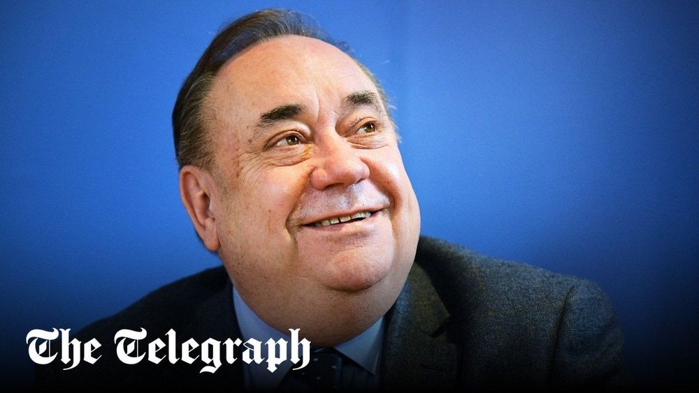 Alex Salmond, former first minister of Scotland, dies aged 69