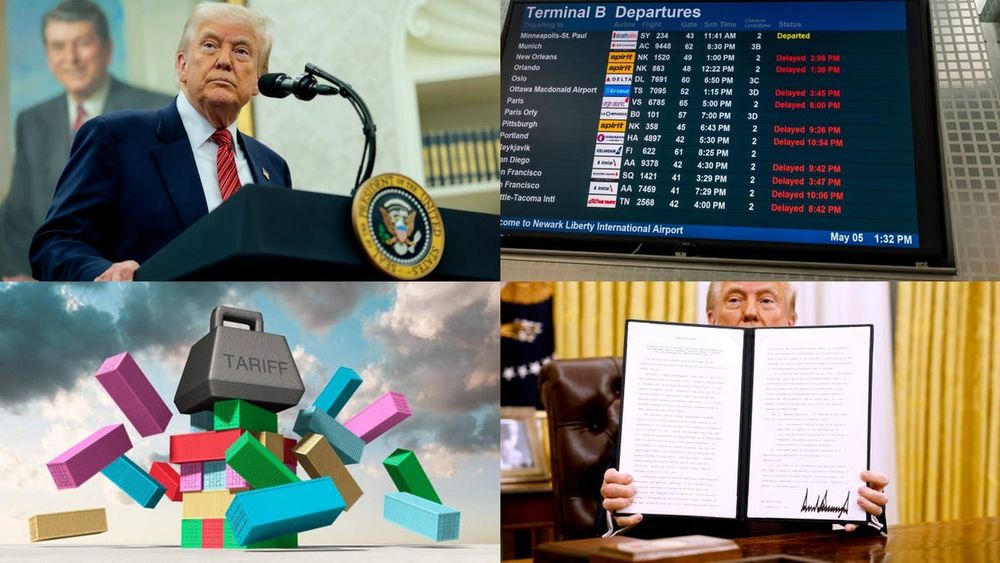 Trump trade deals, Bill Gates on Elon Musk's DOGE, Newark airport melts down - EUROPE SAYS
