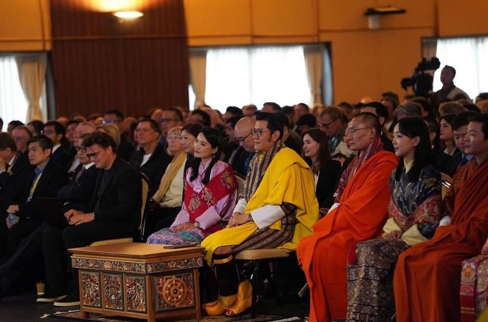 The King and Queen of Bhutan attended the Bhutan innovation summit