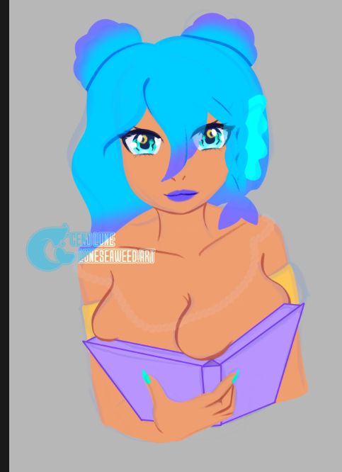 sketch of Lune in the book booba trend.