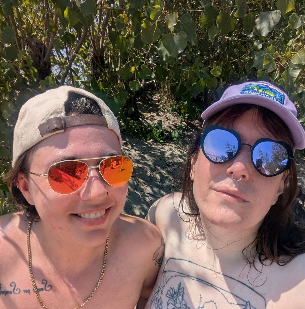 jesse and clove at the beach 