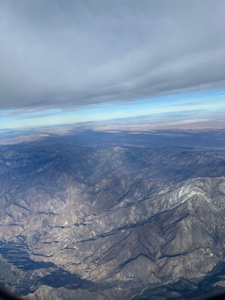 Mountain skyline