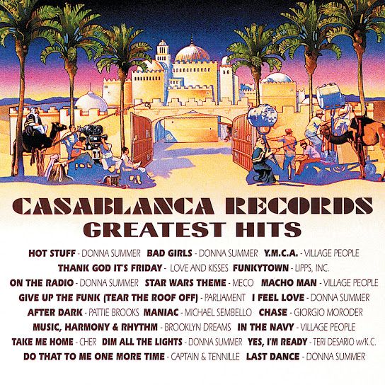 casablanca records greatest hits album cover