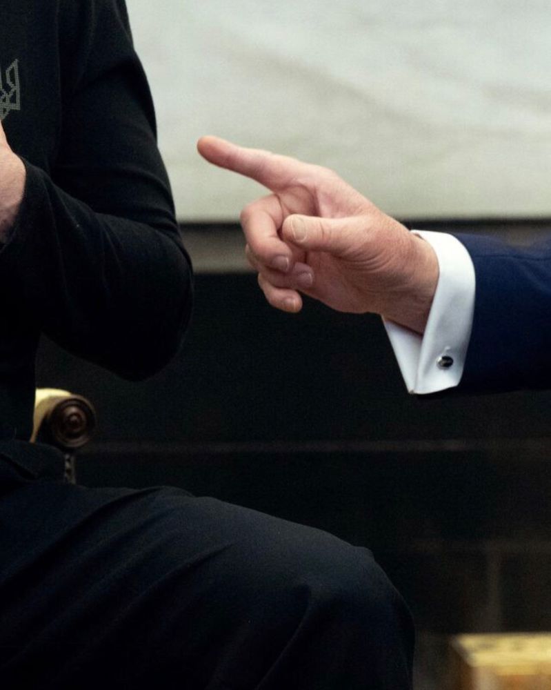 A tiny hand, pointing