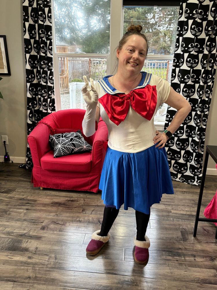 Me, trying this on for the first time. 