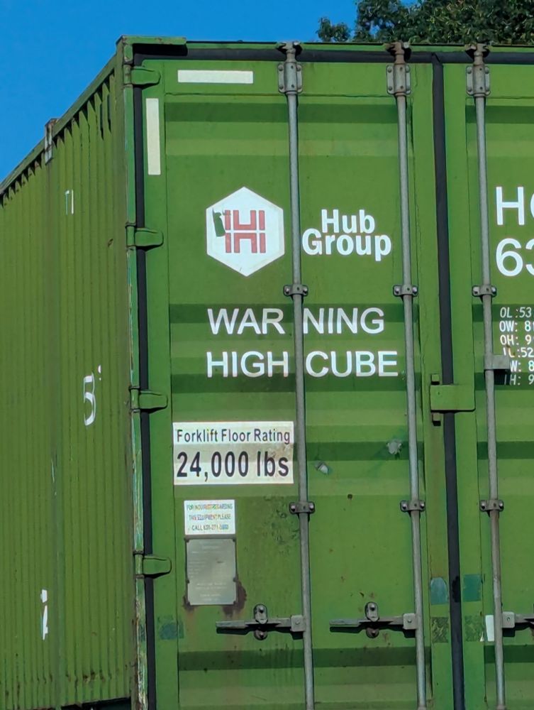 WARNING HIGH CUBE