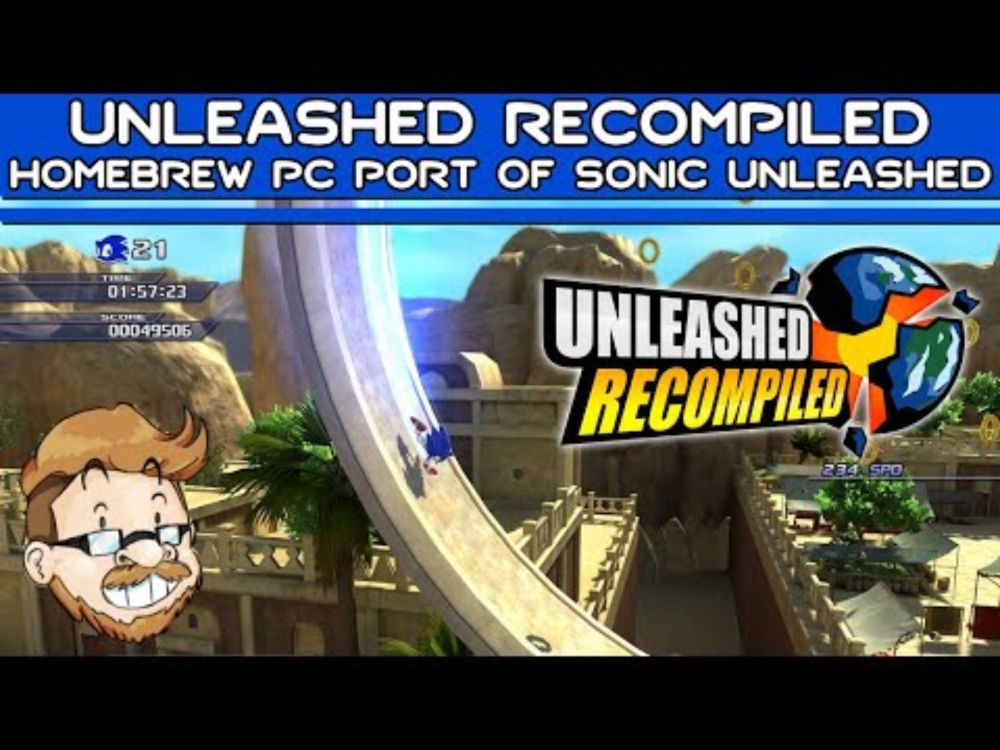 Homebrew PC Port of Sonic Unleashed - Unleashed Recompiled