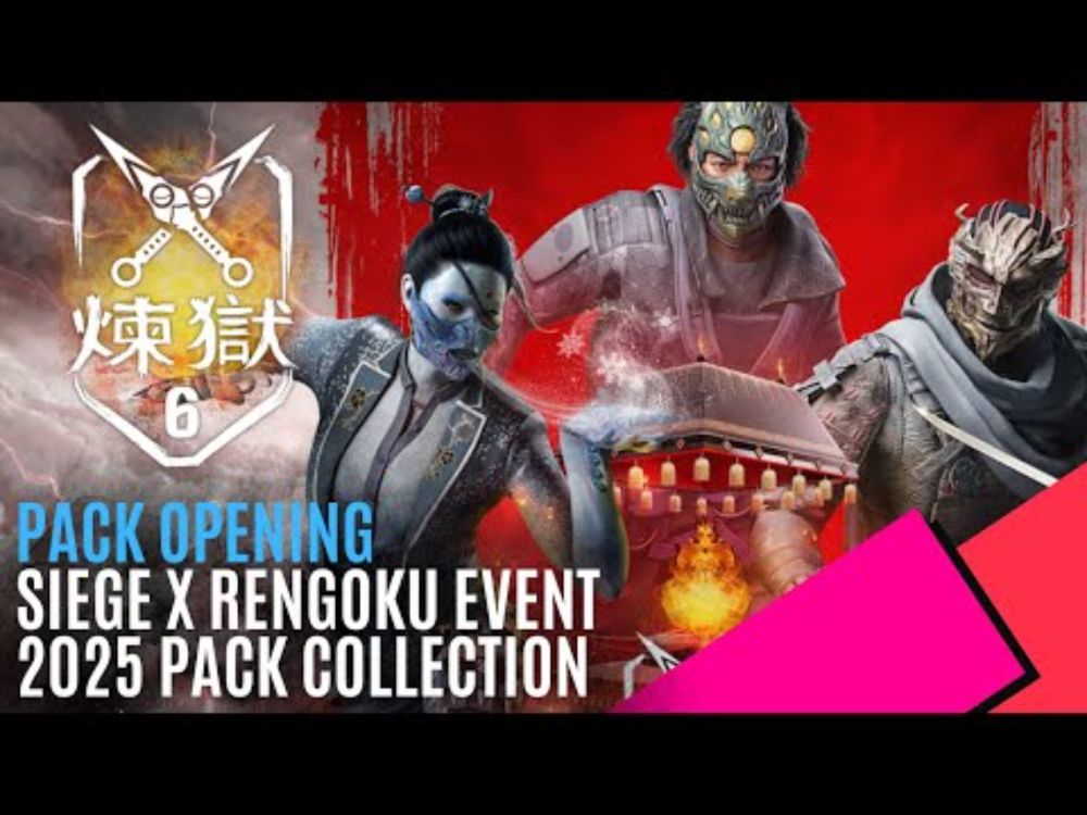 Pack Opening // Siege X Rengoku 2025 Collection