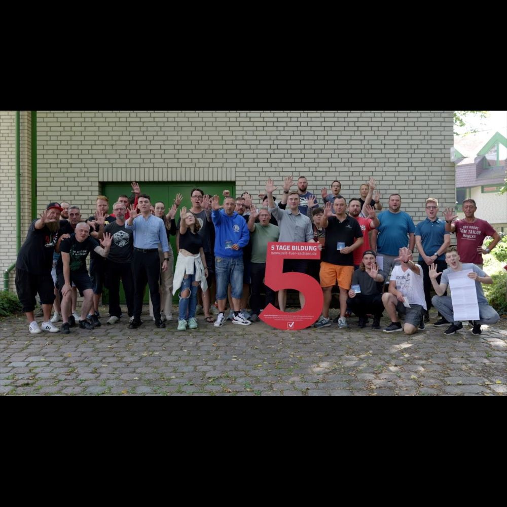 5 Tage Bildung - Zeit für Sachsen