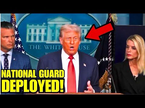 🚨 EMERGENCY: Trump DEPLOYS National Guard, TAKES OVER DC Police