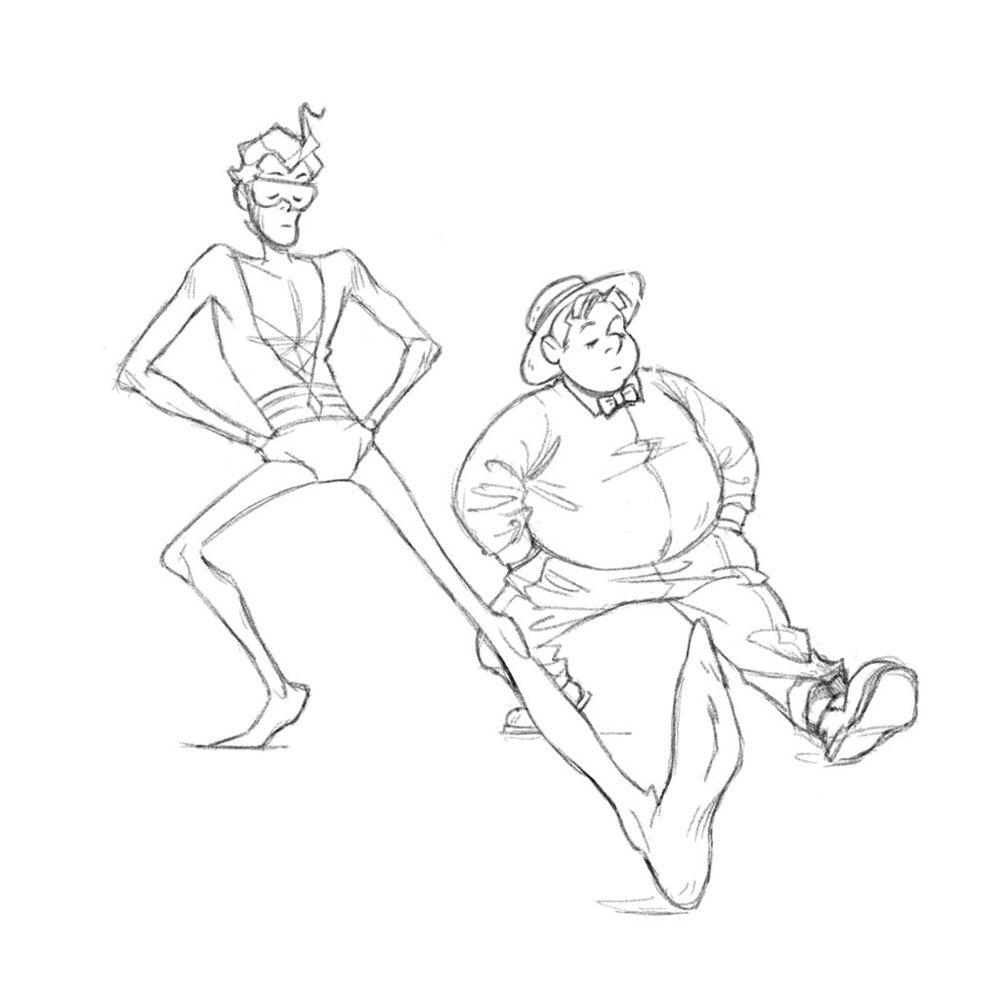 the same but a sketch