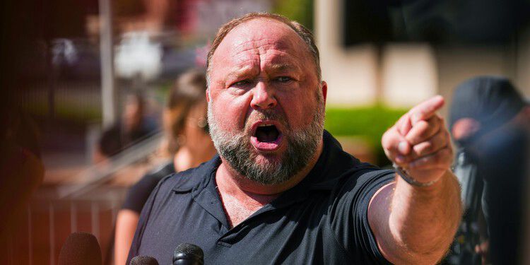 Jones has lost control of his media empire to a newly-appointed receiver who will sell it off to pay the Sandy Hook Elementary School families who sued Jones for defamation after the 2012 shootings.
