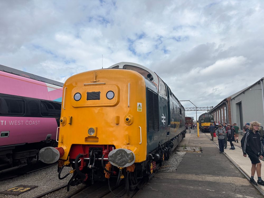 A class 55 Deltic