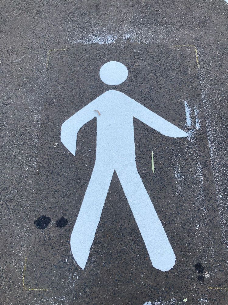 Fußgängerpiktogramm