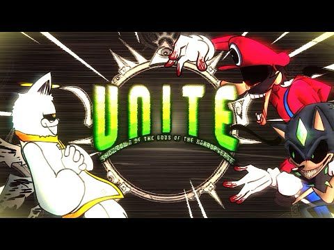 UNITE (Music Video) - Friday Night Funkin SONIC.EXE VS MARIO'S MADNESS
