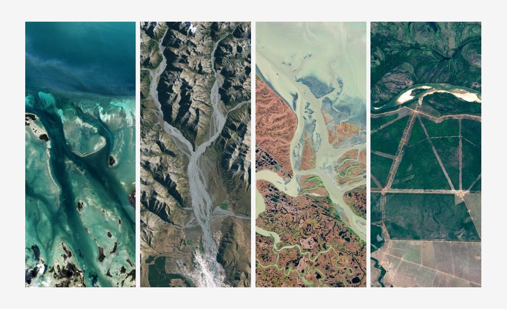 The name “Ryan” in satellite images from around Earth.