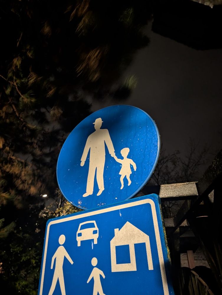 A photo of a neighbour sign warning of children in the area