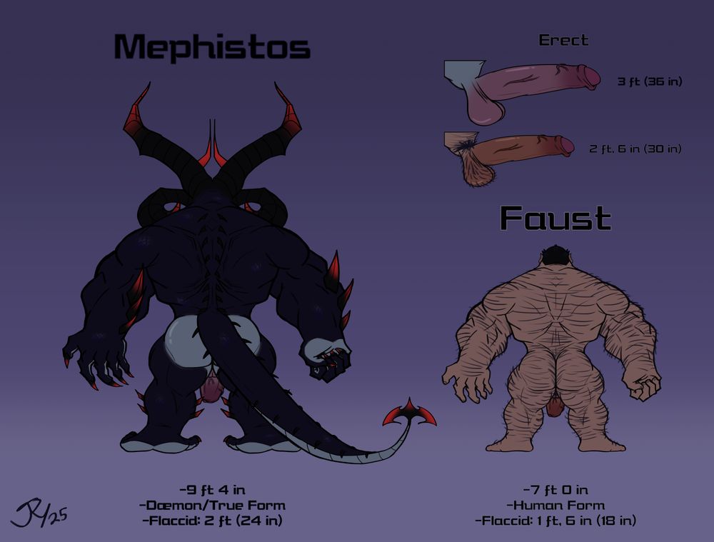 Mephistos/Faust back with tail