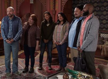 The ineffectual and feckless committee from The Good Place about to write a strongly-worded letter 