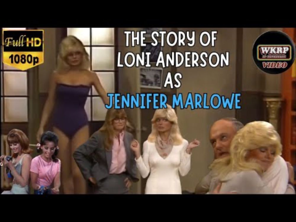 Loni Anderson Special | Jennifer Marlowe | WKRP in Cincinnati #gilligansisland #threescompany
