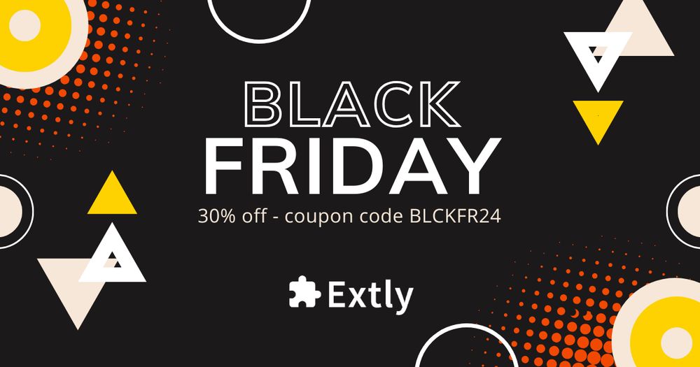 Black Friday Sale 2024: 30% Off