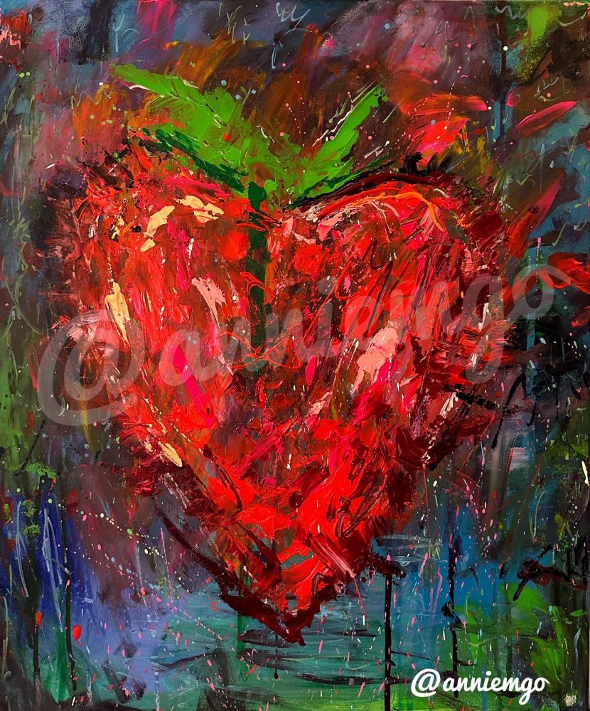 Synesthesia painting for “across the universe” Fiona Apple’s cover