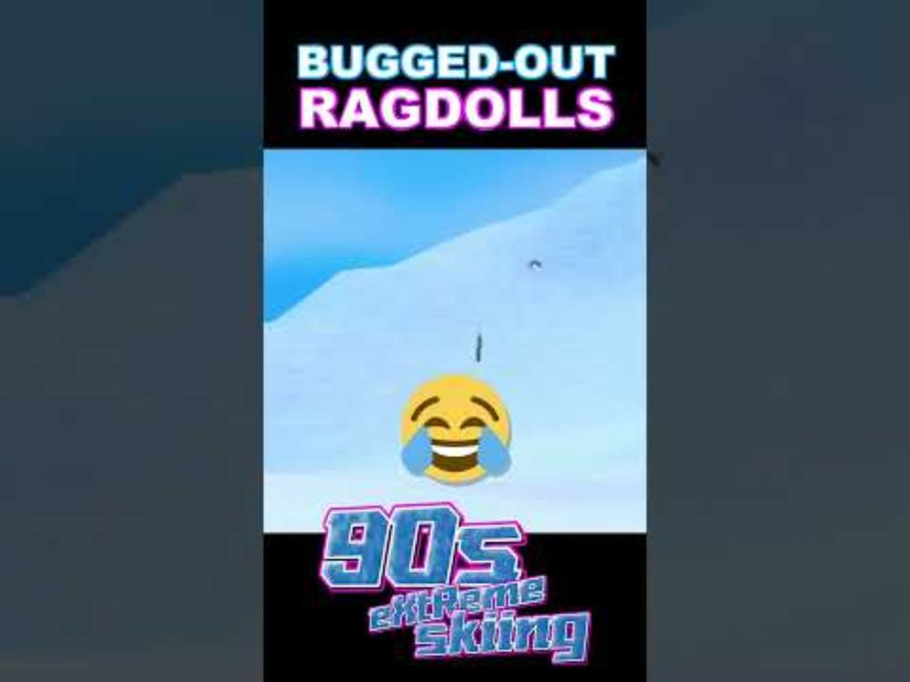90s Extreme Skiing Ragdolls for Multiplayer - Funny Glitches - PSVR2 -#PSVR2 #vrgaming #gamedev