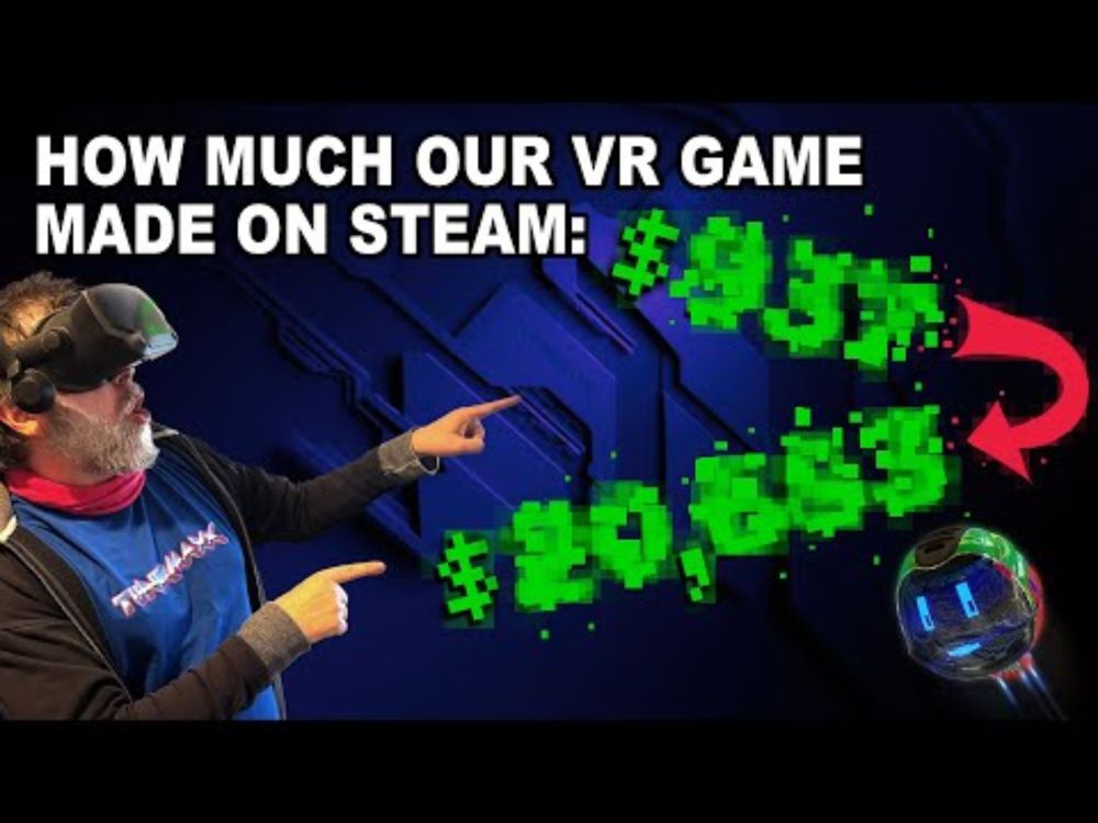 How Much Money Our VR Game Made on Steam … and Went from 3 Figures to 5 Figures!